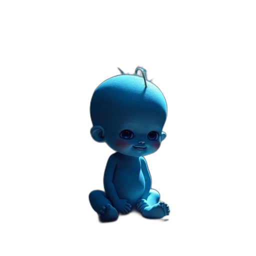 creature, robot, staff, animal, 3d render, concept art, cartoon, fantasy art transparent PNG cut-out
