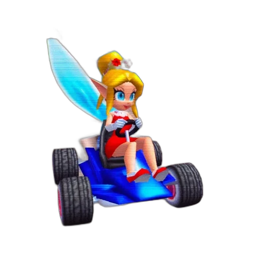 car, weapon, crown, robot, 3d render, concept art, pixel art, vaporwave transparent PNG cut-out
