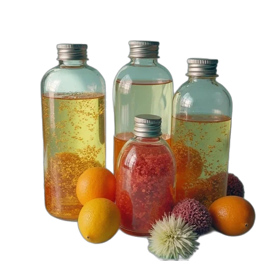 bottle, food, photorealistic, methyled transparent PNG cut-out