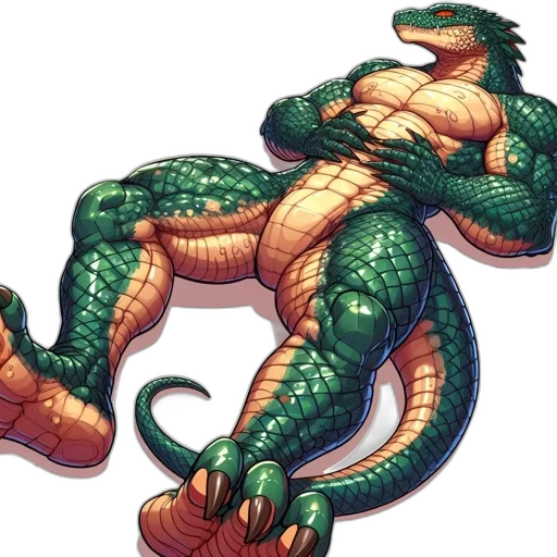 dragon, creature, animal, concept art, pixel art, fantasy art, comic book art, green transparent PNG cut-out