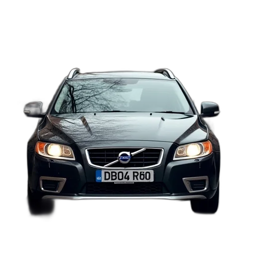 car, photorealistic, 3d render, volvo transparent PNG cut-out