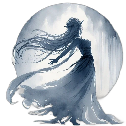 dress, creature, mask, dragon, fantasy art, concept art, watercolor, comic book art transparent PNG cut-out