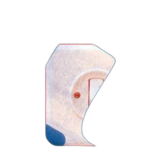 face, hair, hat, mask, watercolor, vaporwave, 3d render, concept art transparent PNG cut-out