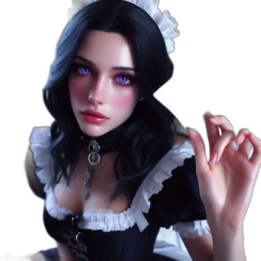 dress, face, jewelry, staff, fantasy art, photorealistic, concept art, 3d render transparent PNG cut-out