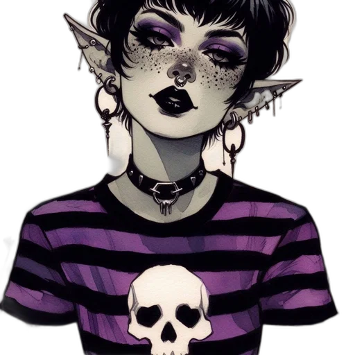 face, creature, jewelry, mask, fantasy art, watercolor, concept art, pixel art transparent PNG cut-out
