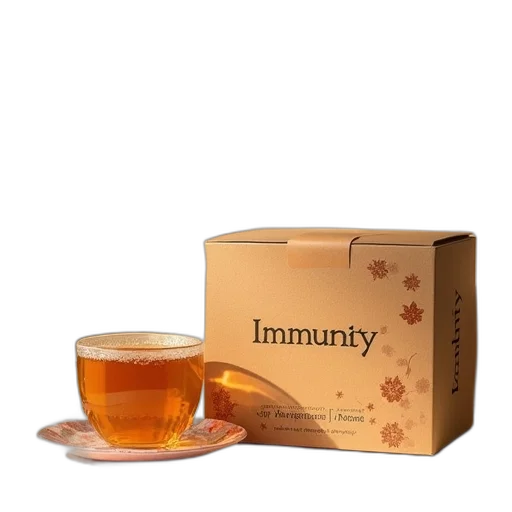 unovened, box, immunity, tea transparent PNG cut-out