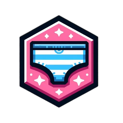 jacket, pixel art, concept art, vaporwave, pastel, colorful, hexagonal, badge transparent PNG cut-out