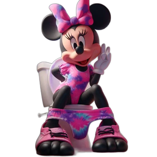 furniture, robot, shoes, staff, 3d render, concept art, vaporwave, cartoon transparent PNG cut-out