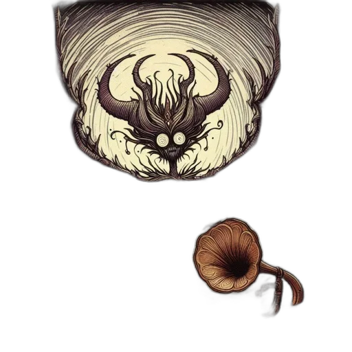 crown, hat, mask, hair, concept art, fantasy art, 3d render, watercolor transparent PNG cut-out