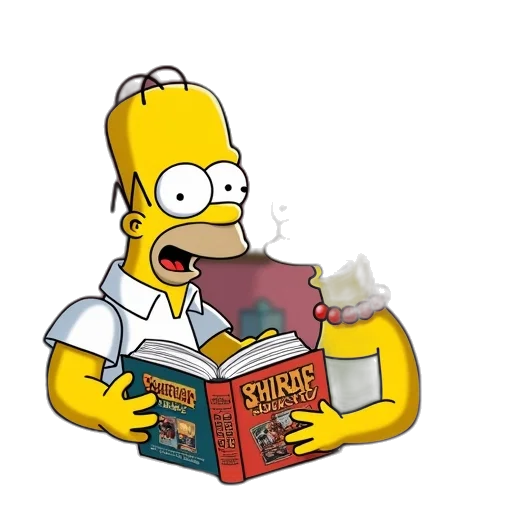food, comic book art, cartoon, 3d render, pixel art, fire, sunset, simpsons transparent PNG cut-out