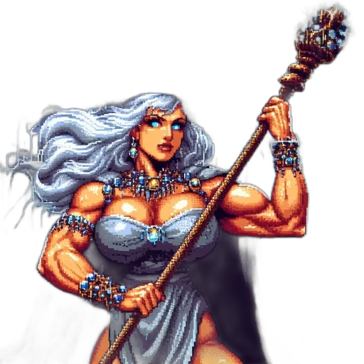 sword, staff, weapon, jewelry, fantasy art, pixel art, comic book art, concept art transparent PNG cut-out