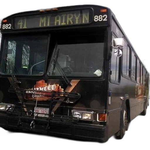 3d render, concept art, photorealistic, black, bus, hollywood, casino, advertisement transparent PNG cut-out