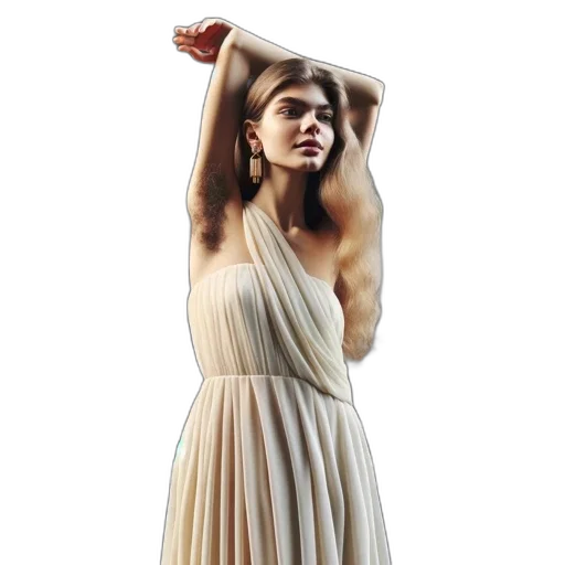 dress, concept art, photorealistic, 3d render, woman, light, poses, industrial transparent PNG cut-out