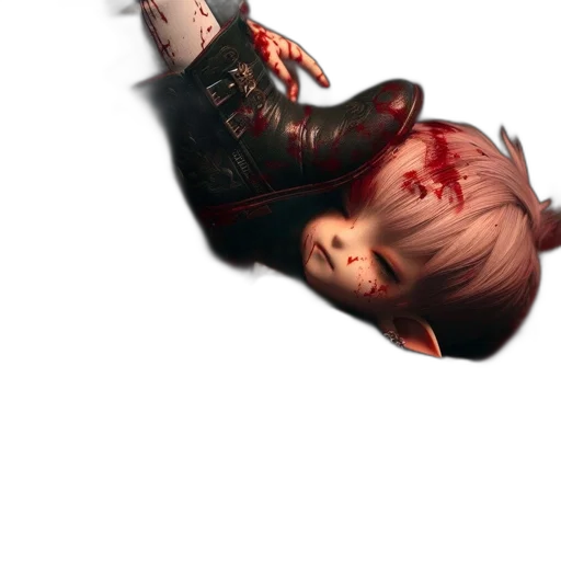 weapon, face, mask, jacket, photorealistic, 3d render, cyberpunk, concept art transparent PNG cut-out