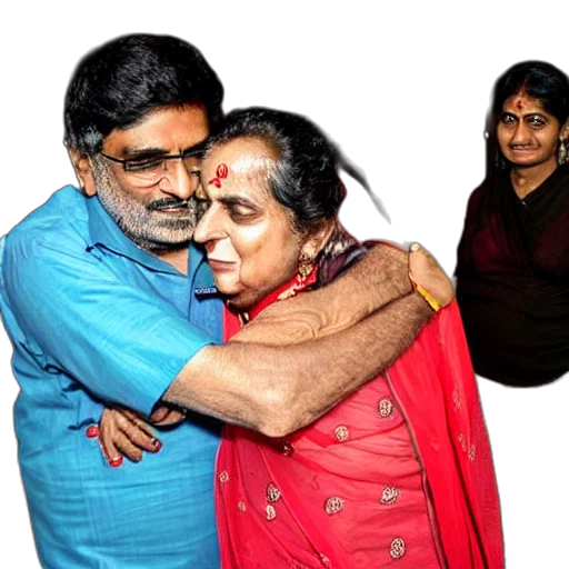 vinod, purohit, hugging, young transparent PNG cut-out