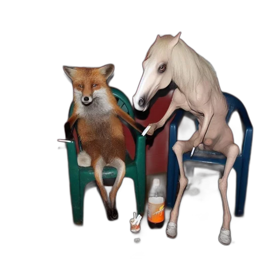 furniture, animal, concept art, fantasy art, watercolor, photorealistic, outer space, fire transparent PNG cut-out