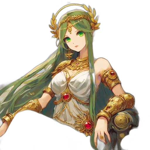crown, weapon, dress, sword, fantasy art, concept art, pixel art, anime transparent PNG cut-out