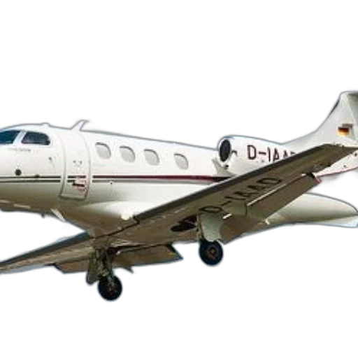 white, private, jet, registration, number, d-iaad, flight, against transparent PNG cut-out