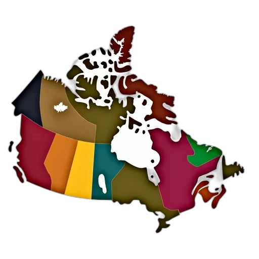 map, counties, ontario, canada transparent PNG cut-out