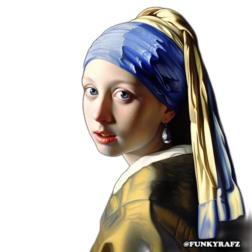 face, crown, photorealistic, oil painting, fantasy art, 3d render, blue, detailed transparent PNG cut-out