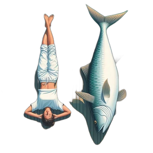 animal, creature, concept art, 3d render, photorealistic, watercolor, underwater, woman transparent PNG cut-out