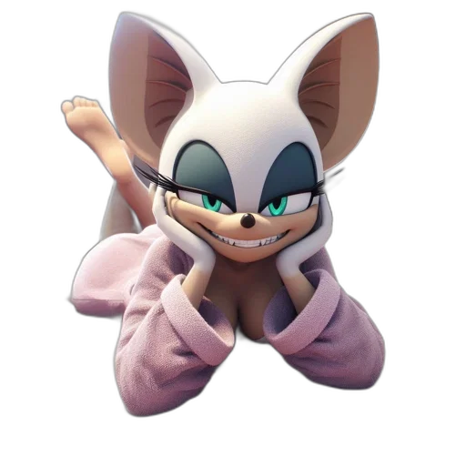 animal, creature, jacket, staff, 3d render, concept art, pixel art, cartoon transparent PNG cut-out
