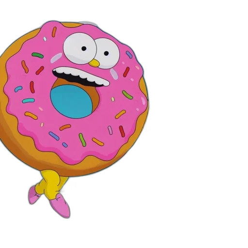 food, weapon, jewelry, 3d render, concept art, episode, simpsons, donut transparent PNG cut-out
