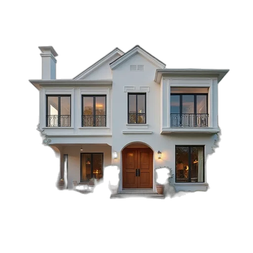 building, 3d render, photorealistic, concept art transparent PNG cut-out
