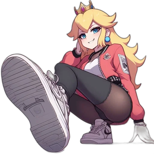 crown, shoes, jacket, weapon, concept art, cartoon, anime, pixel art transparent PNG cut-out