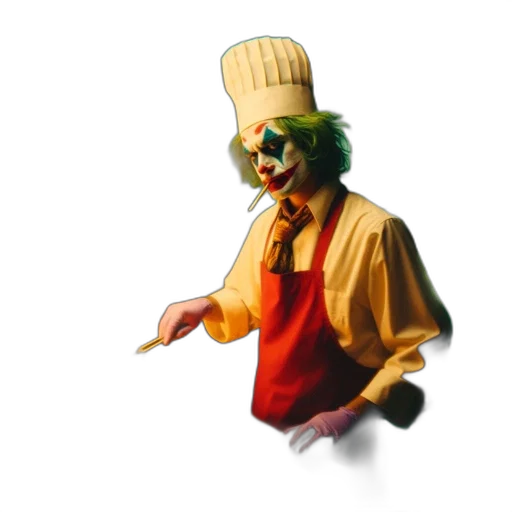 food, staff, mask, face, 3d render, pixel art, concept art, photorealistic transparent PNG cut-out