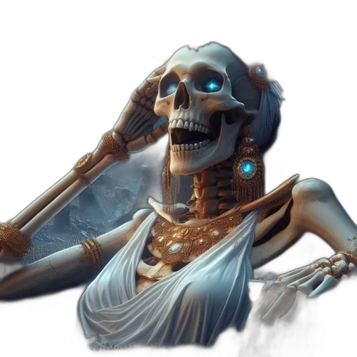 jewelry, robot, face, mask, concept art, fantasy art, 3d render, photorealistic transparent PNG cut-out