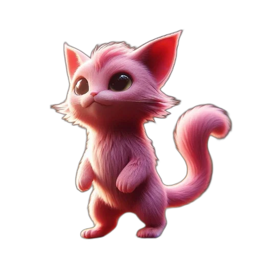 staff, animal, creature, concept art, 3d render, fantasy art, watercolor, animated transparent PNG cut-out