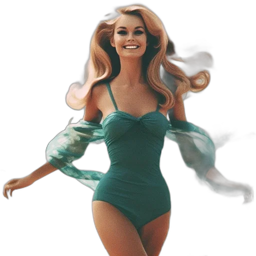 dress, concept art, 3d render, comic book art, fantasy art, underwater, green, radiant transparent PNG cut-out
