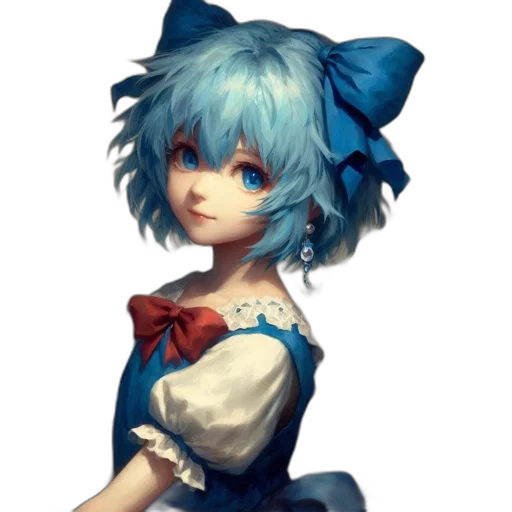 face, dress, staff, robot, anime, fantasy art, pixel art, concept art transparent PNG cut-out