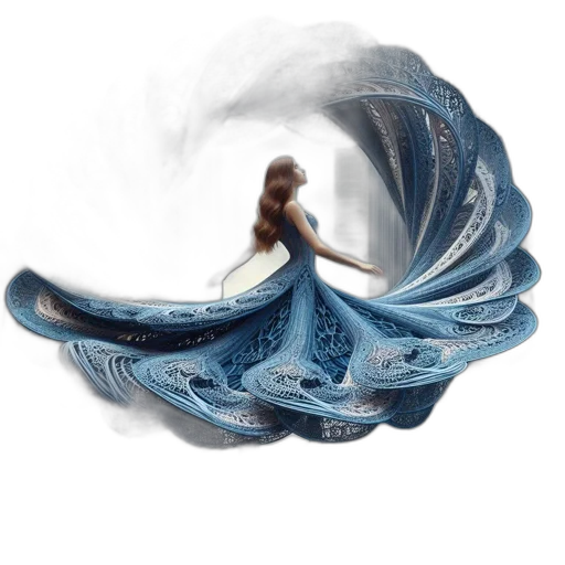 hair, mask, dragon, crown, fantasy art, concept art, watercolor, photorealistic transparent PNG cut-out