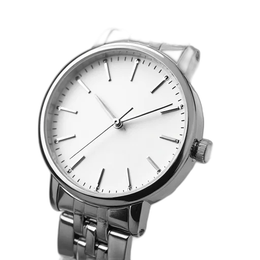 jewelry, ladies, silver, analogue, stainless, steel, band, watch transparent PNG cut-out