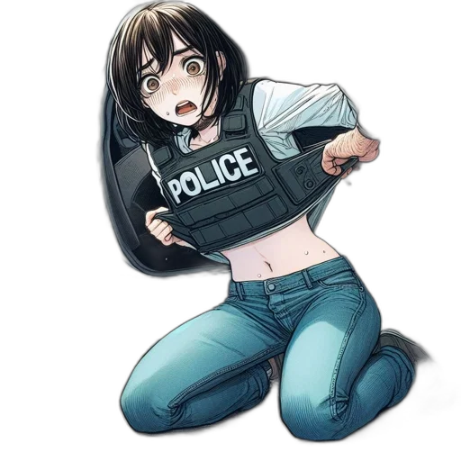 weapon, jacket, dress, animal, anime, concept art, pixel art, cartoon transparent PNG cut-out