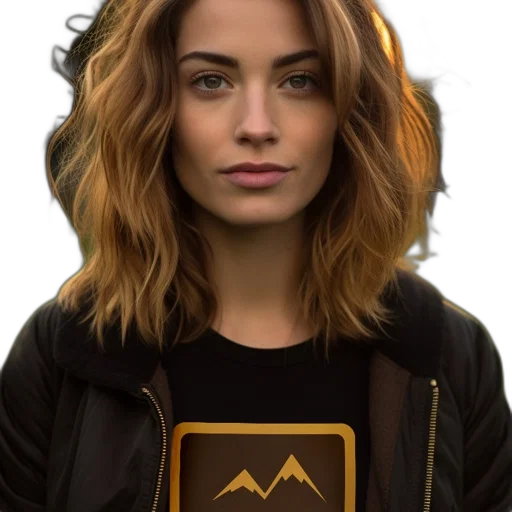 jacket, face, hair, staff, photorealistic, concept art, cartoon, pixel art transparent PNG cut-out
