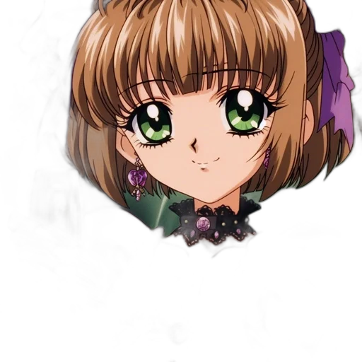 face, staff, jewelry, crown, anime, pixel art, cartoon, photorealistic transparent PNG cut-out