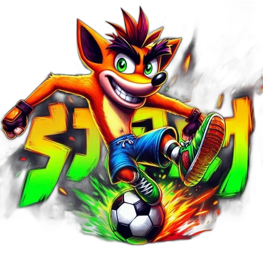 concept art, fantasy art, 3d render, pixel art, mischievous, fox-like, character, dynamic transparent PNG cut-out