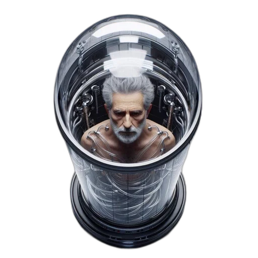 mask, bottle, face, robot, concept art, cyberpunk, photorealistic, 3d render transparent PNG cut-out