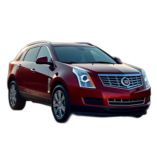 car, 2009, cadillac, srx transparent PNG cut-out