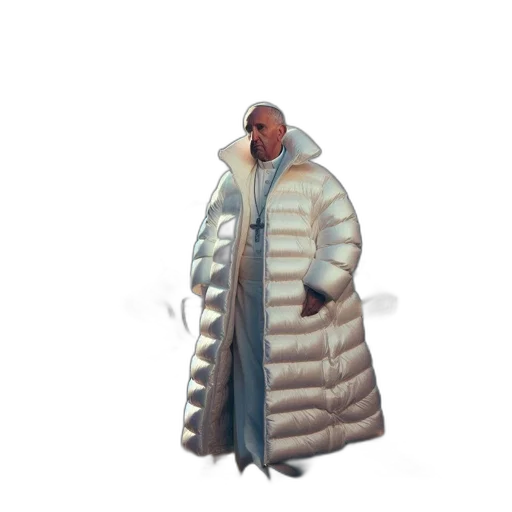 jacket, creature, animal, dress, concept art, 3d render, fantasy art, pixel art transparent PNG cut-out