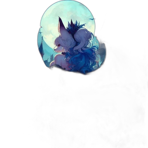 dragon, creature, crown, mask, watercolor, fantasy art, concept art, pixel art transparent PNG cut-out