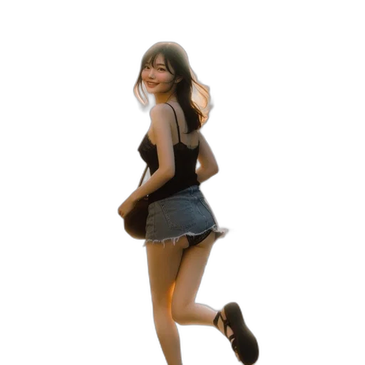 dress, shoes, hat, robot, 3d render, concept art, photorealistic, oil painting transparent PNG cut-out