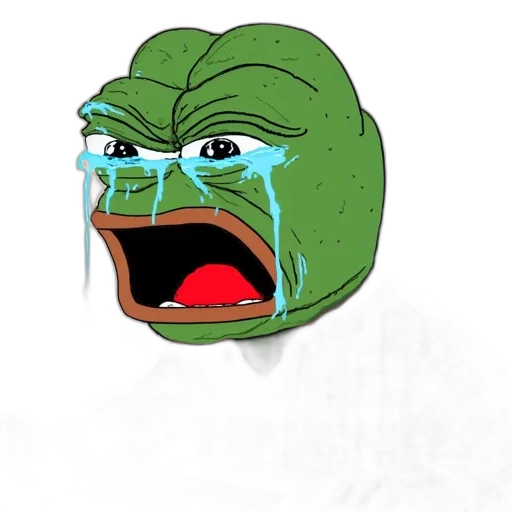 face, mask, robot, creature, photorealistic, emotive, teary-eyed, frog transparent PNG cut-out