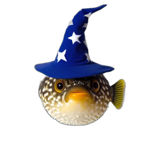 hat, staff, animal, mask, 3d render, fantasy art, photorealistic, anime transparent PNG cut-out