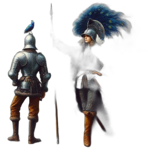 sword, hat, staff, crown, concept art, fantasy art, pixel art, 3d render transparent PNG cut-out