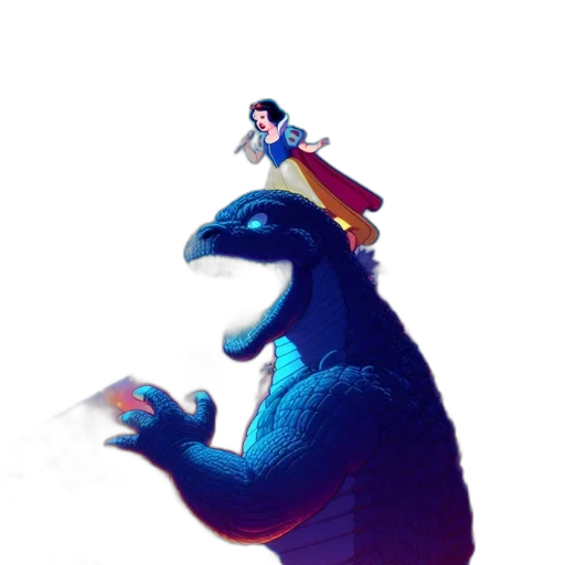 dragon, creature, animal, staff, concept art, fantasy art, 3d render, pixel art transparent PNG cut-out