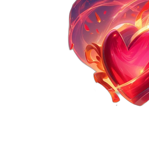 crown, concept art, fantasy art, 3d render, pixel art, red, large, glowing transparent PNG cut-out